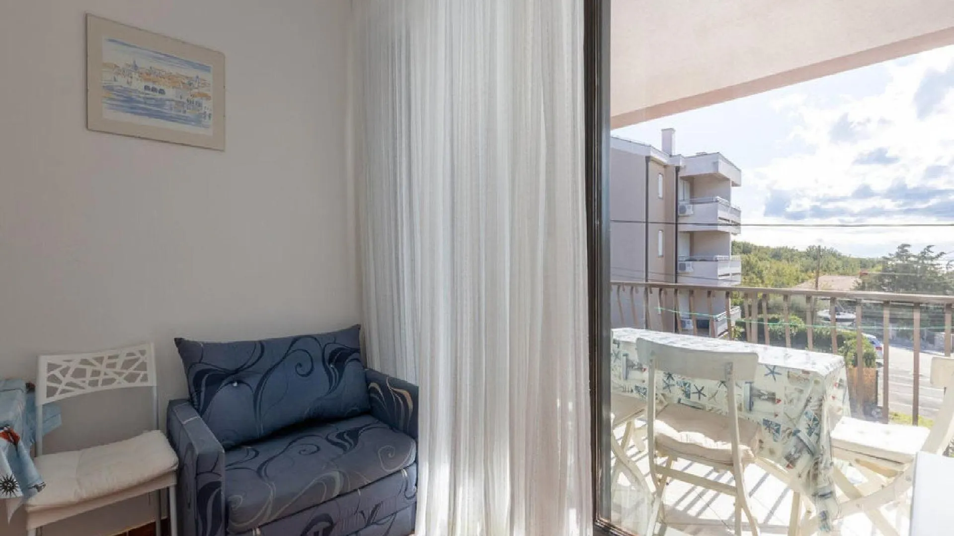 Apartments Ilija Njavro - One Bedroom Apartment With Balcony Jadranovo